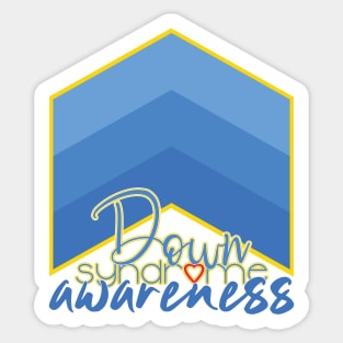 Down Syndrome Tribe- Awareness Sticker